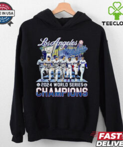 Official World Series Champs 2024 Los Angeles Dodgers OWA Walking Shirt