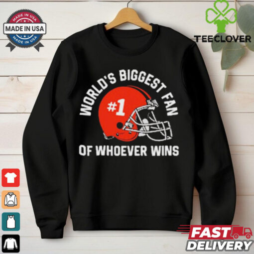 Official World’s Biggest Fan Of Whoever Wins Shithead Steve Helmet t shirt