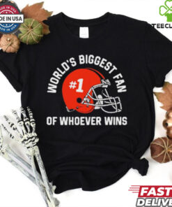 Official World’s Biggest Fan Of Whoever Wins Shithead Steve Helmet t shirt