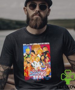 Official Wrestling Dontaku 2024 Illustration T shirt 1 Official Wrestling Dontaku 2024 Illustration T shirt