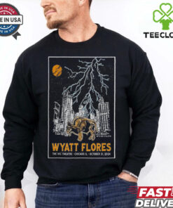 Official Wyatt Flores The Vic Theatre October 31 2024 Chicago, IL Tour Poster Shirt 1 Official Wyatt Flores The Vic Theatre October 31 2024 Chicago, IL Tour Poster Shirt