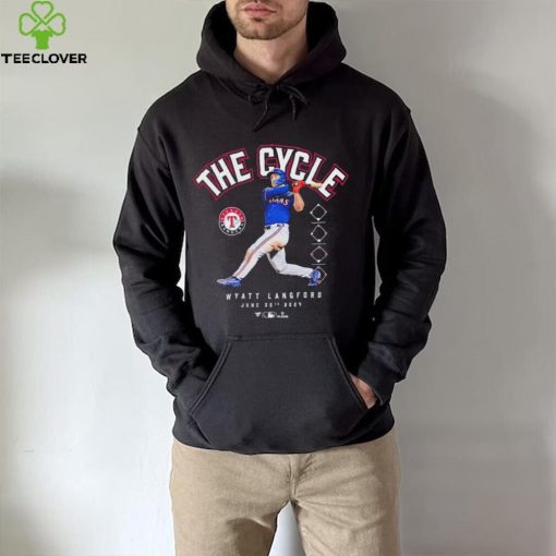 Official Wyatt Langford Texas Rangers Cycle 2024 Shirt
