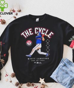 Official Wyatt Langford Texas Rangers Cycle 2024 Shirt