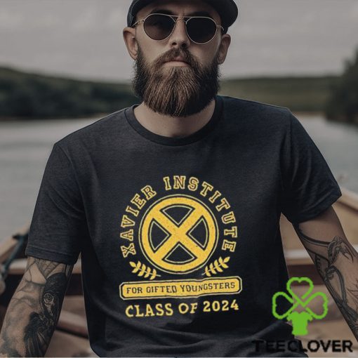 Official Xavier Intitute Marvel Professor X Class Of 2024 X Men T shirt