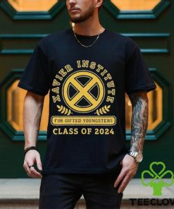 Official Xavier Intitute Marvel Professor X Class Of 2024 X Men T shirt
