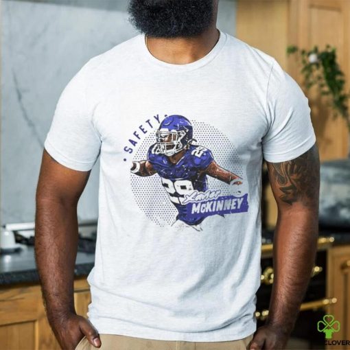 Official Xavier McKinney New York G Dots WHT T Shirt
