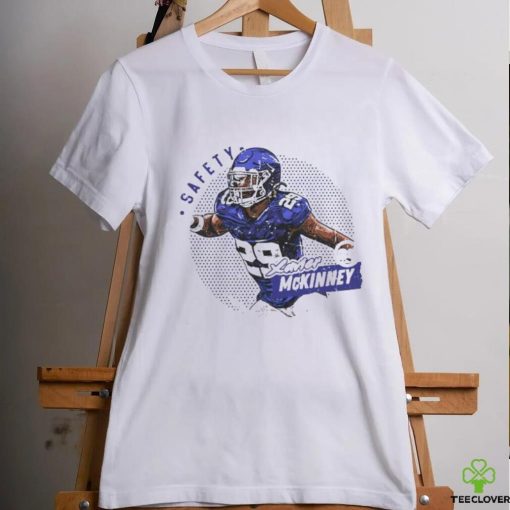 Official Xavier McKinney New York G Dots WHT T Shirt