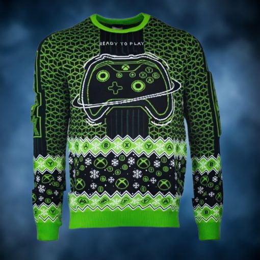 Official Xbox Ready To Play Ugly Christmas Sweater
