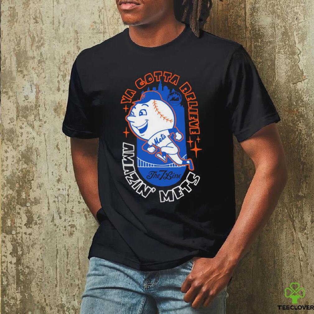 Official Ya Gotta Believe Amazin Mets Baseball Shirt Official Ya Gotta Believe Amazin Mets Baseball Shirt