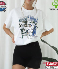 Official Yankees East vs. Dodgers West Heavyweight Showdown World Championship 2024 Shirt