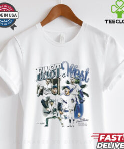 Official Yankees East vs. Dodgers West Heavyweight Showdown World Championship 2024 Shirt