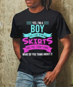 Official Yes, I’m A Boy Yes, I Like Wear Skirts New shirt 1 Official Yes, I’m A Boy Yes, I Like Wear Skirts New shirt