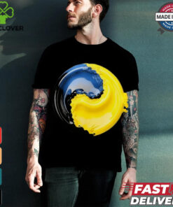 Official Yin yang Ukraine blue and yellow T hoodie, sweater, longsleeve, shirt v-neck, t-shirt