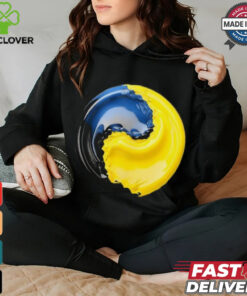 Official Yin yang Ukraine blue and yellow T hoodie, sweater, longsleeve, shirt v-neck, t-shirt