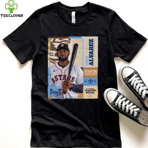 Official Yordan Alvarez Houston Astros Designated Hitter American League 2024 All Star Game Texas Shirt