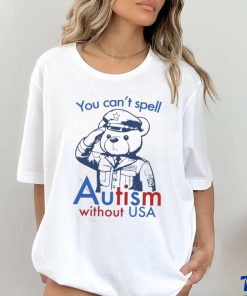 Official You Can’t Spell Autism Without USA T shirt