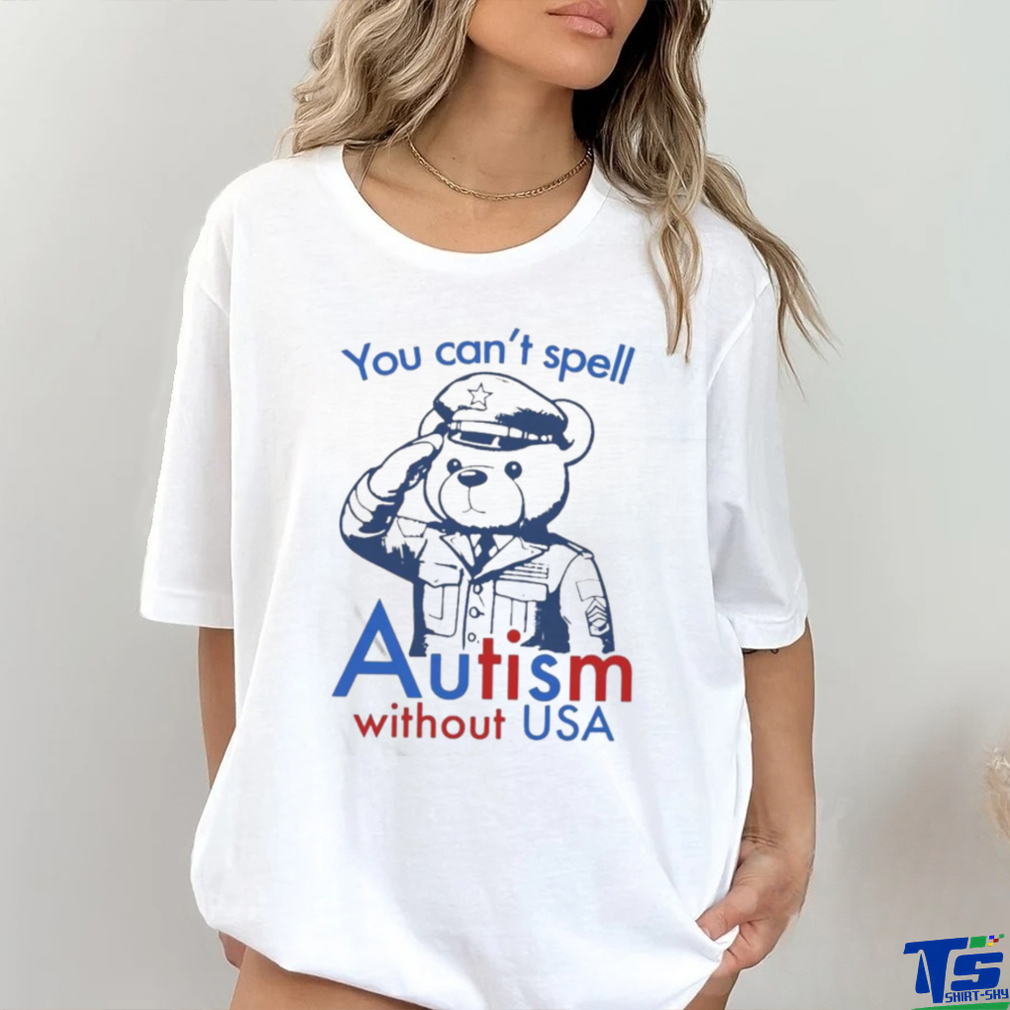 Official You Can’t Spell Autism Without USA T shirt Official You Can’t Spell Autism Without USA T shirt