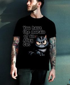 Official You Have The Morals Of An Alley Cat Shirt 2024 Presidential Debate T Shirt Trump Shirt Trump 2024 Shirt