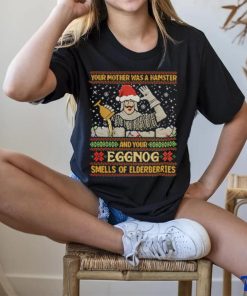 Official Your Eggnog Smells of Elderberries Christmas Shirt