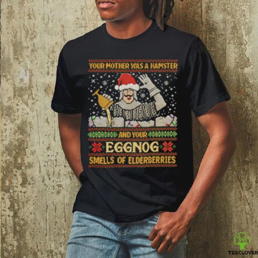 Official Your Eggnog Smells of Elderberries Christmas Shirt