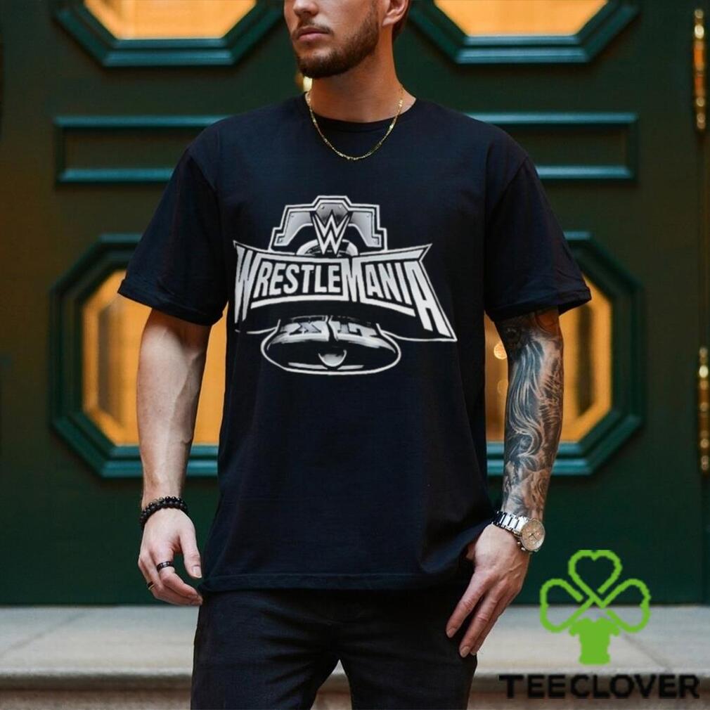 Official Youth Prosphere Green Wrestlemania 40 Logo T shirt Official Youth Prosphere Green Wrestlemania 40 Logo T shirt