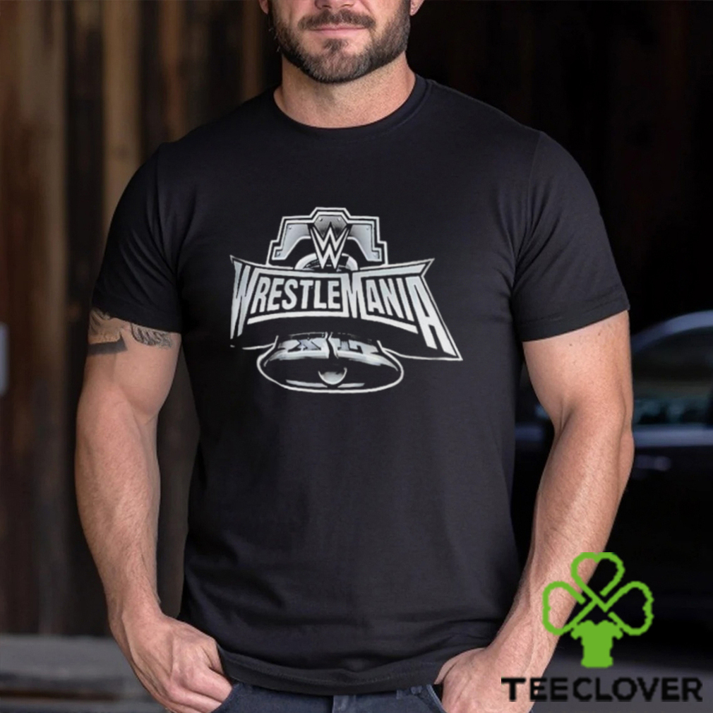 Official Youth Prosphere Green Wrestlemania 40 Logo T shirt Official Youth Prosphere Green Wrestlemania 40 Logo T shirt