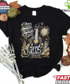 Official Zac Brown Band NYE Show At State Farm Arena in Atlanta GA December 31 2024 Shirt