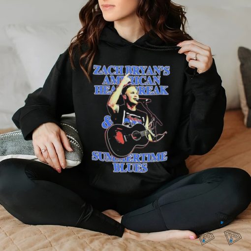 Official Zach Bryan American Head Break Summertime Blues T Shirt