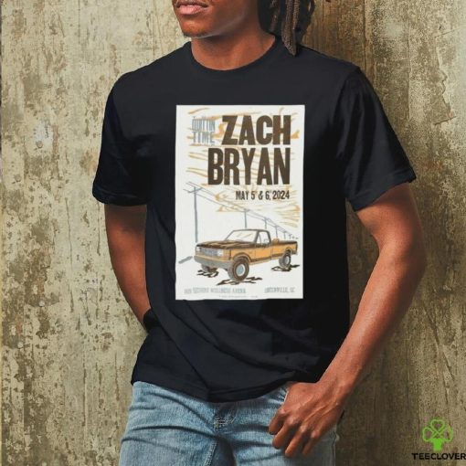 Official Zach Bryan May 5th and 6th 2024 Bon Secours Wellness Arena Shirt