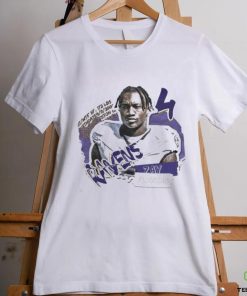 Official Zay Flowers Football Paper Baltimore Ravens Shirt