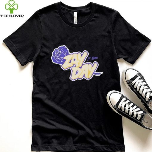 Official Zay Flowers Zay Day 1St Ever t shirt