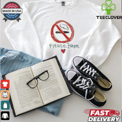Official Zayn Concert Please Zayn Don’t Smoking T Shirt