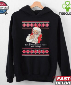 Official Zieh Dir Weihnachten Rein Aber Richtig T shirt 1 Official Zieh Dir Weihnachten Rein Aber Richtig T shirt
