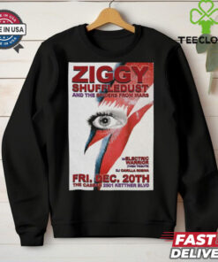 Official Ziggy Shuffledust And The Spiders From Mars December 2024 At The Casbah In San Diego CA Poster Shirt