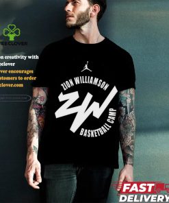 Official Zion Williamson Wearing Zion Williamson Basketball Camp Shirt