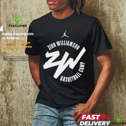 Official Zion Williamson Wearing Zion Williamson Basketball Camp Shirt