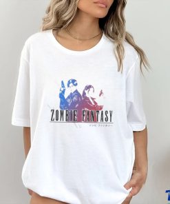 Official Zombie Fantasy Final Fantasy Resident Evil 2 Shirt