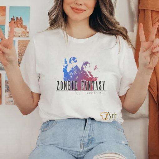 Official Zombie Fantasy Final Fantasy Resident Evil 2 Shirt