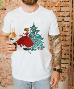 Official a Very Merry Christmas Girl Christmas Tree T shirt 1 Official a Very Merry Christmas Girl Christmas Tree T shirt