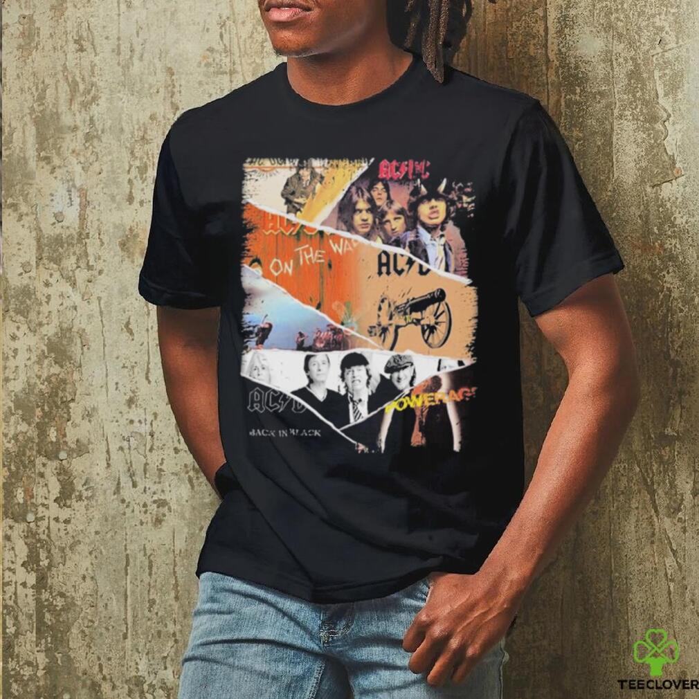 Official aC DC Albums team music poster Shirt Official aC DC Albums team music poster Shirt