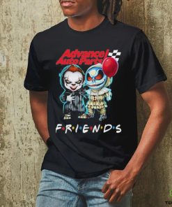 Official advance auto parts halloween friends shirt