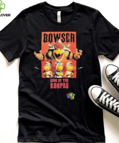 Official aiden129 super Mario Bros bowser king of the koopas boyfriend shirt