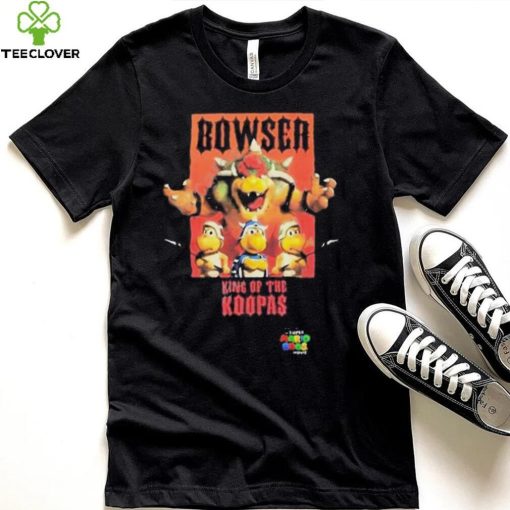 Official aiden129 super Mario Bros bowser king of the koopas boyfriend shirt