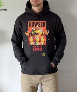 Official aiden129 super Mario Bros bowser king of the koopas boyfriend shirt