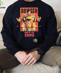 Official aiden129 super Mario Bros bowser king of the koopas boyfriend shirt