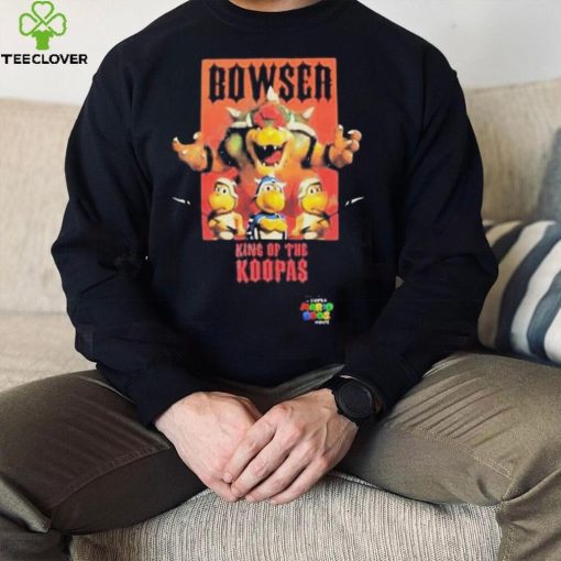 Official aiden129 super Mario Bros bowser king of the koopas boyfriend shirt