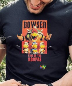 Official aiden129 super Mario Bros bowser king of the koopas boyfriend shirt
