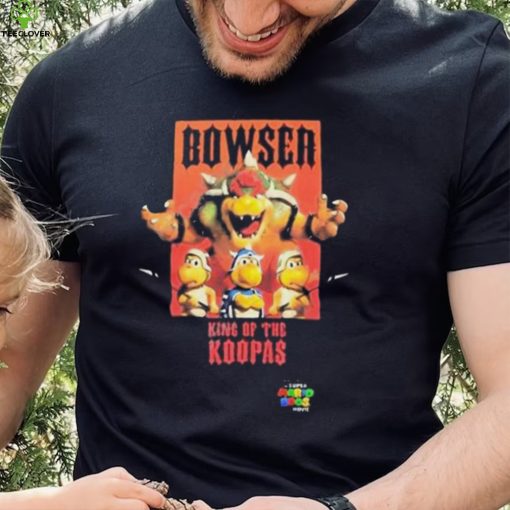 Official aiden129 super Mario Bros bowser king of the koopas boyfriend shirt
