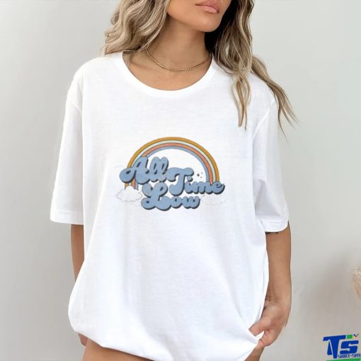 Official all Time Low Rainbow Logo T Shirt