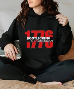 Official amazing Lucas 1776 Bootlicking Is Unamerican Shirt